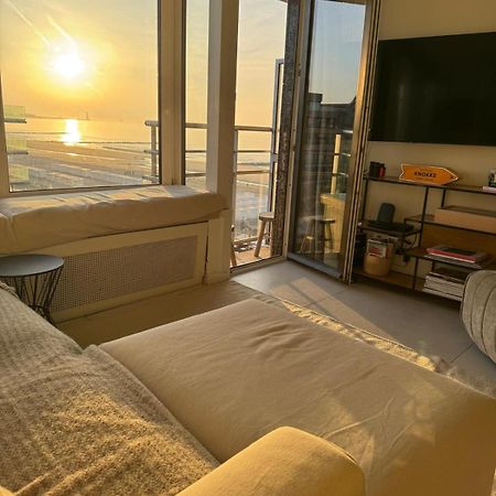 Luxe Studio/Suite Met Zeezicht En Volle Zon Knokke-Heist Eksteriør billede