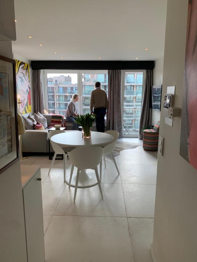 Luxe Studio/Suite Met Zeezicht En Volle Zon Knokke-Heist Eksteriør billede