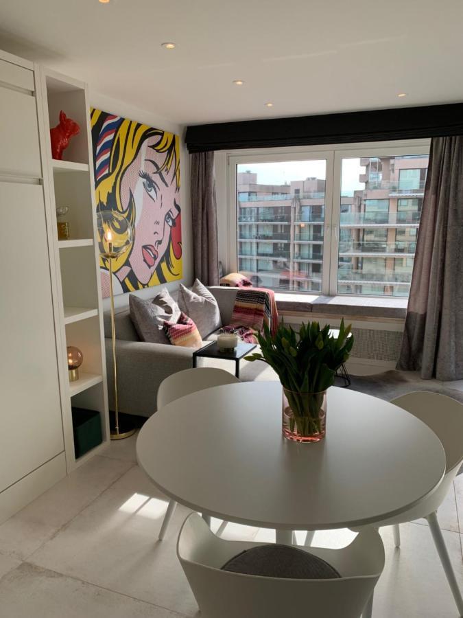 Luxe Studio/Suite Met Zeezicht En Volle Zon Knokke-Heist Eksteriør billede