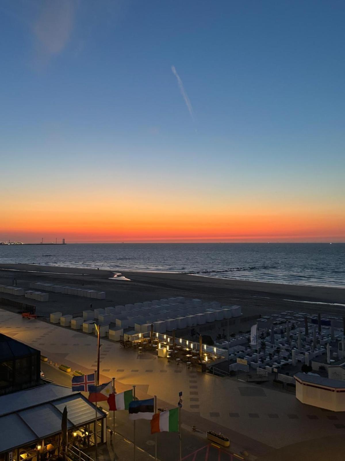 Luxe Studio/Suite Met Zeezicht En Volle Zon Knokke-Heist Eksteriør billede